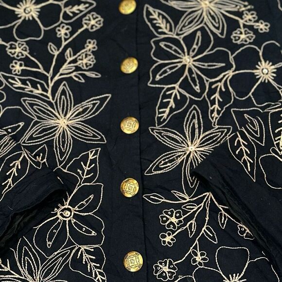 Vintage Embroidered Floral Jacket - Picture 3 of 6